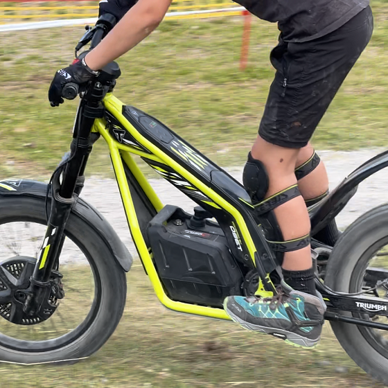 E-Trials Parcours Technikübung